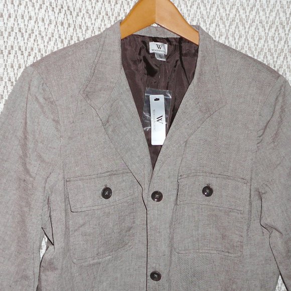 Worthington 3/4 Sleeve Blazer Suit Jacket XL NWT - Picture 6 of 9